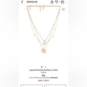REVOLVE | Layered Pendant Necklaces **ONLY TWO**